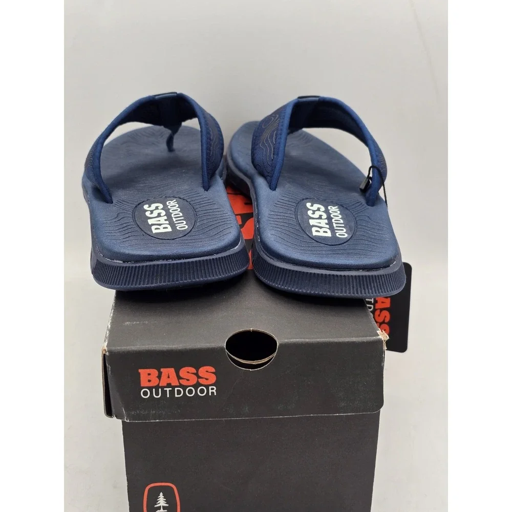 NEW BASS OUTDOOR TOPO THONG Sandal‎ — US SIZE 9 - Ensign Blue - NIB